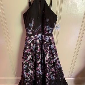 Formal floral print dress NWT